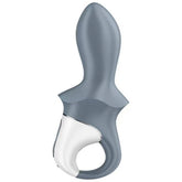 Satisfyer Air Pump Booty 1 Inflatable Anal Vibrator Grey Anal Vibrators